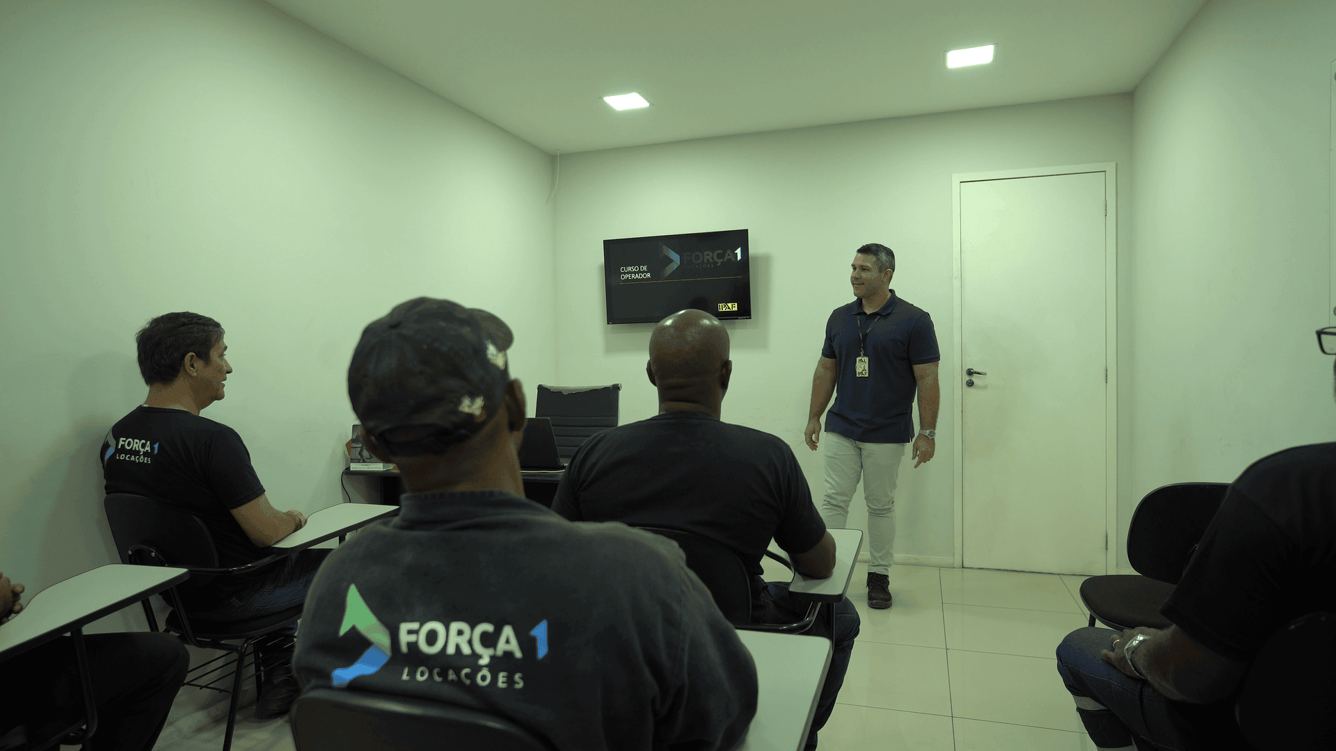 Curso de operador com certificação IPAF